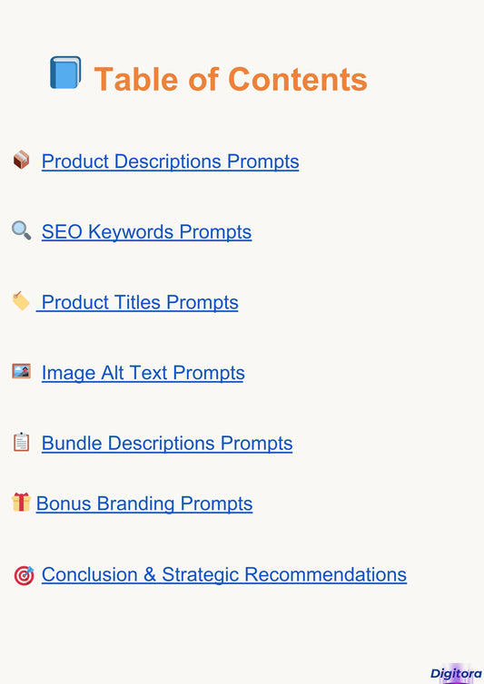 50 Etsy Seller AI Prompts For Product Success